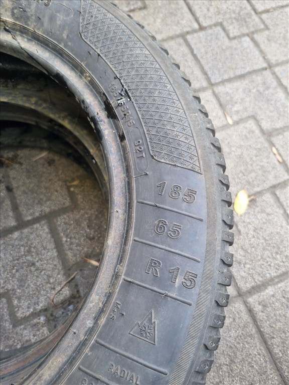  185/6515" újszerű Kleber Krisalp HP3 téli gumi 2db  6. kép