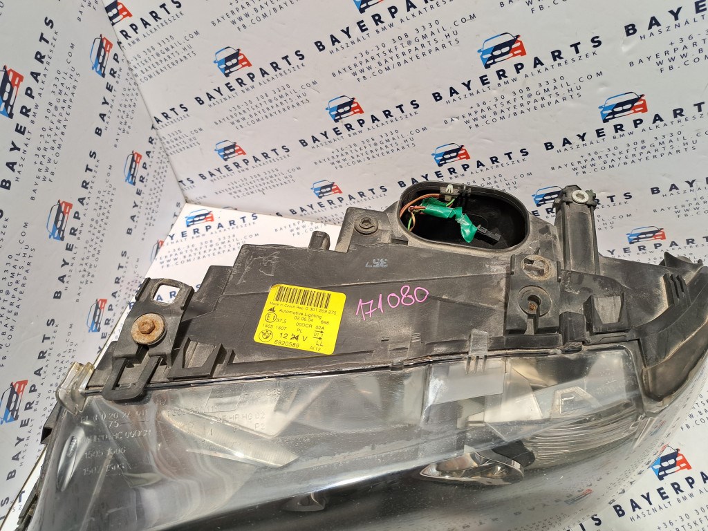 BMW E46 coupe cabrio facelift gyári xenon lámpa fényszóró - foglalkozós 9. kép