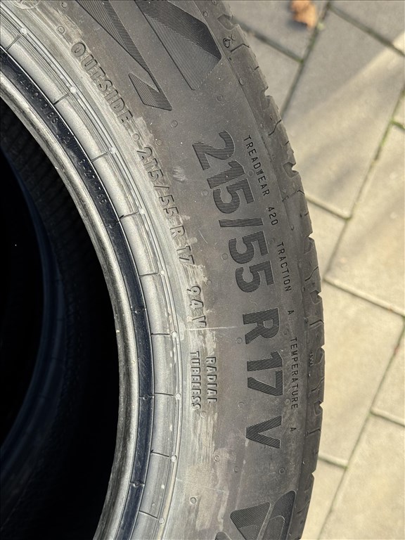  215/5517" új Continental nyári gumi gumi 3. kép