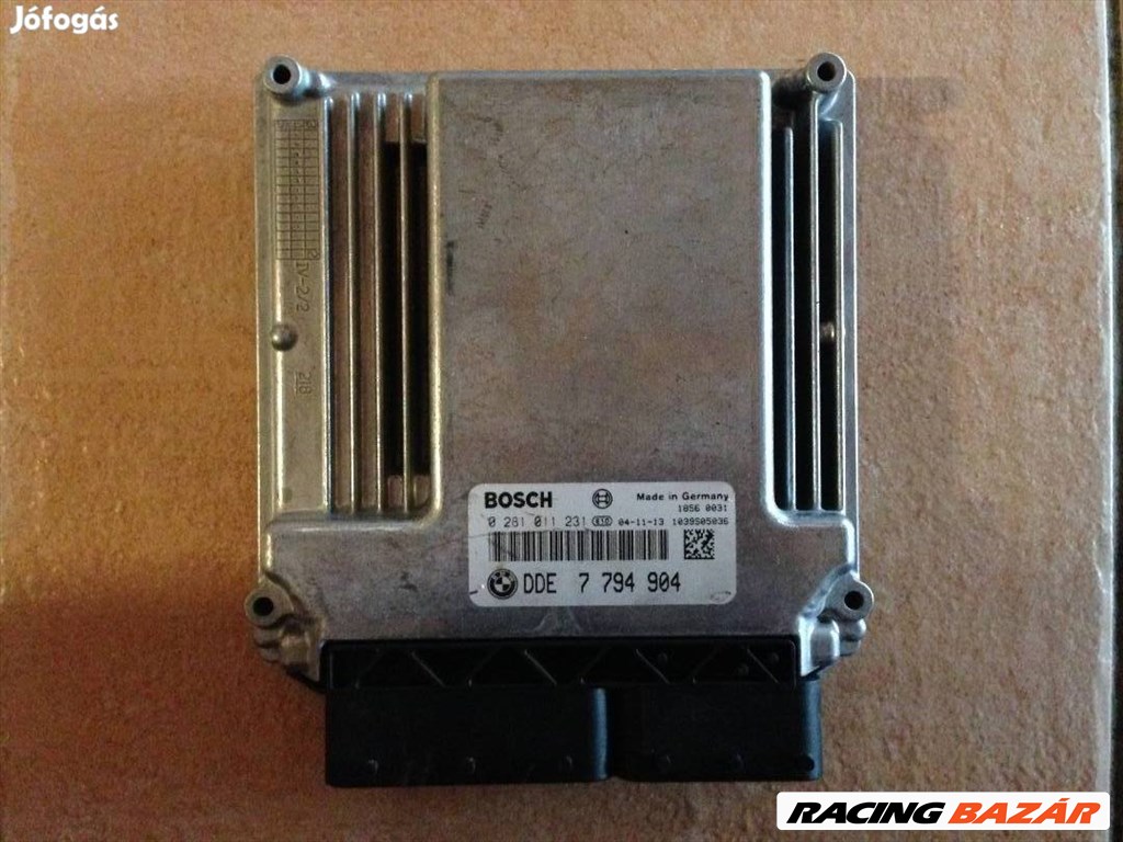 BMW E65 730d M57 0281011231 BOSCH 7 794 904 motorvezérlő posta megoldható 1. kép
