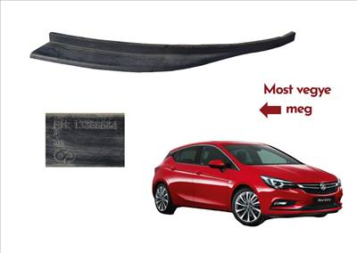 Opel / Vauxhall Astra J első lökhárító alsó spoiler díszítés  13368684