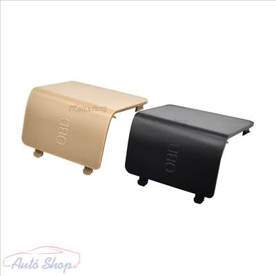 BMW 1' E81 E87 E88 E82 X1 E84 fekete , bézs OBD takaró fedél , Minőségi termék 51437144966