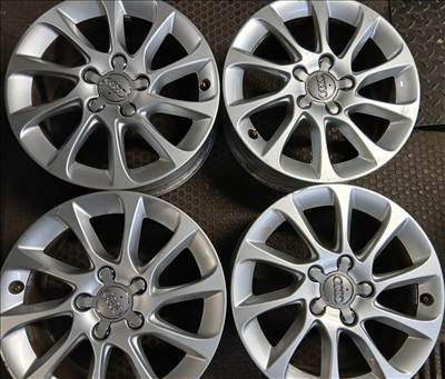  5x112 6,5x16 ET46 66.5 újszerű gyári  alufelni garnitúra