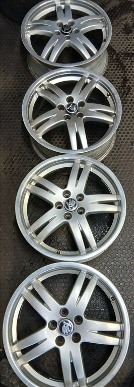  5x100  7x17 Et38 57.1 használt Cromodora alufelni szett VW-csoport 2. kép