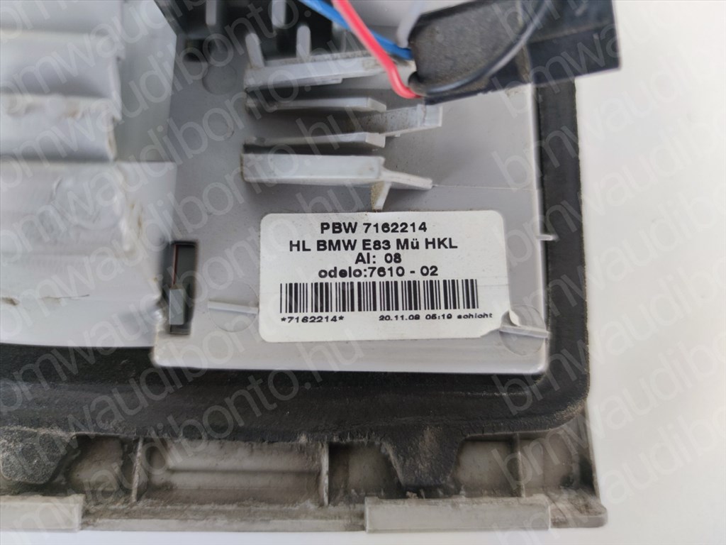 BMW X3 (E83) Jobb belső hátsó lámpa (7162214, 63217162214, 63213420204, 63213418442, 63213414012, 63216990174) 2. kép