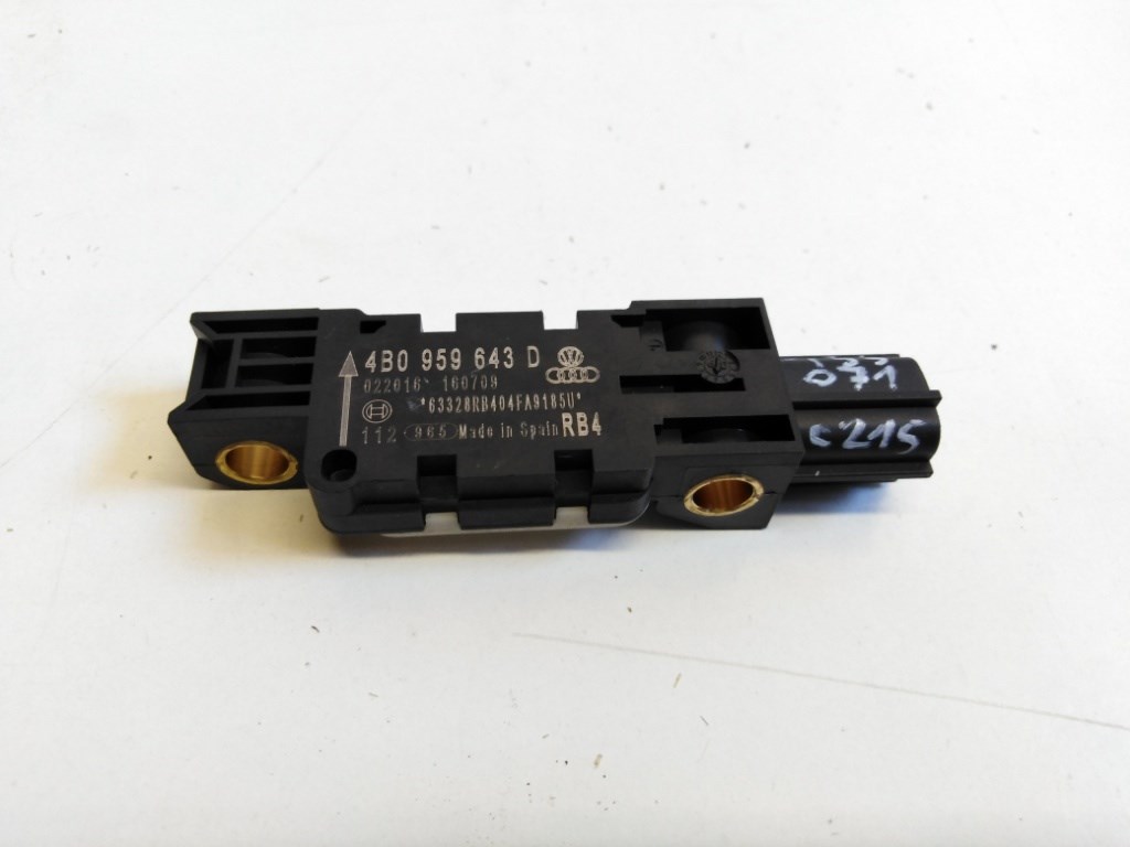 Audi A3 (8P) jobb elsõ légzsák oldalütés érzékelõ 4B0959643D 1. kép