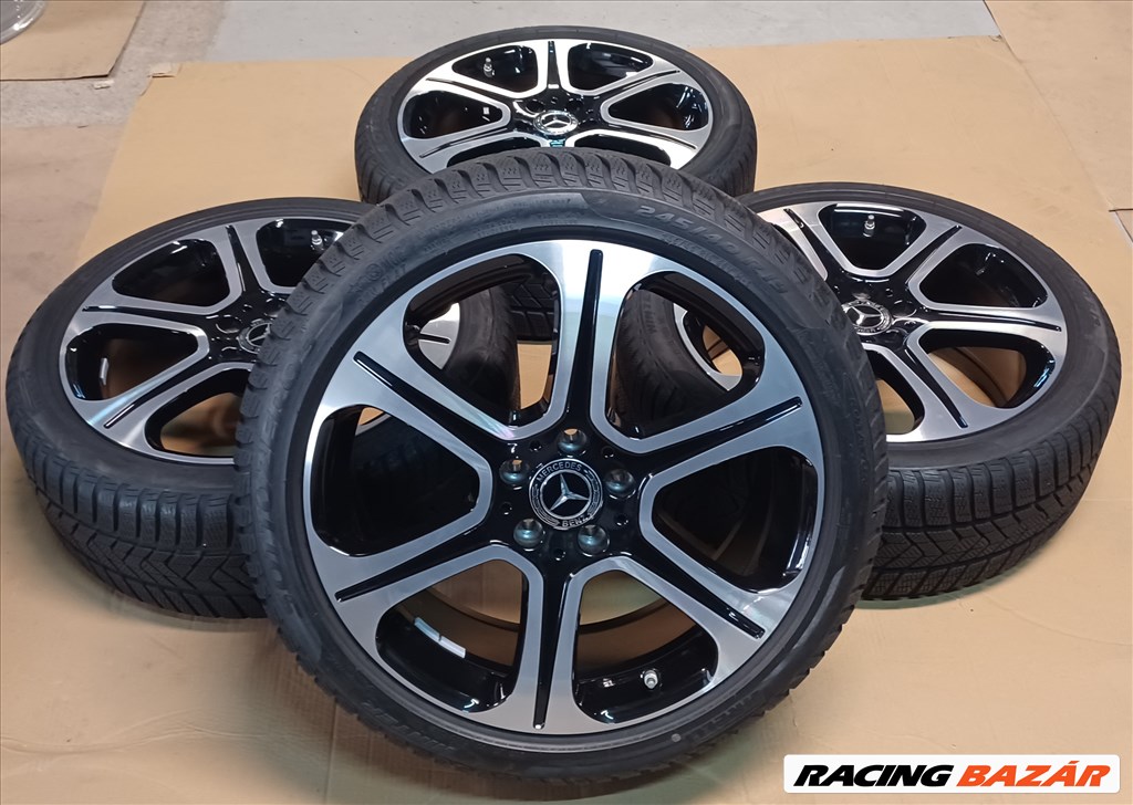 Mercedes W213 E klasse 5x112 8x19 245/40 R19 téli gumikkal 4db 2. kép