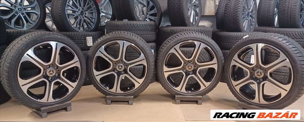 Mercedes W213 E klasse 5x112 8x19 245/40 R19 téli gumikkal 4db 6. kép