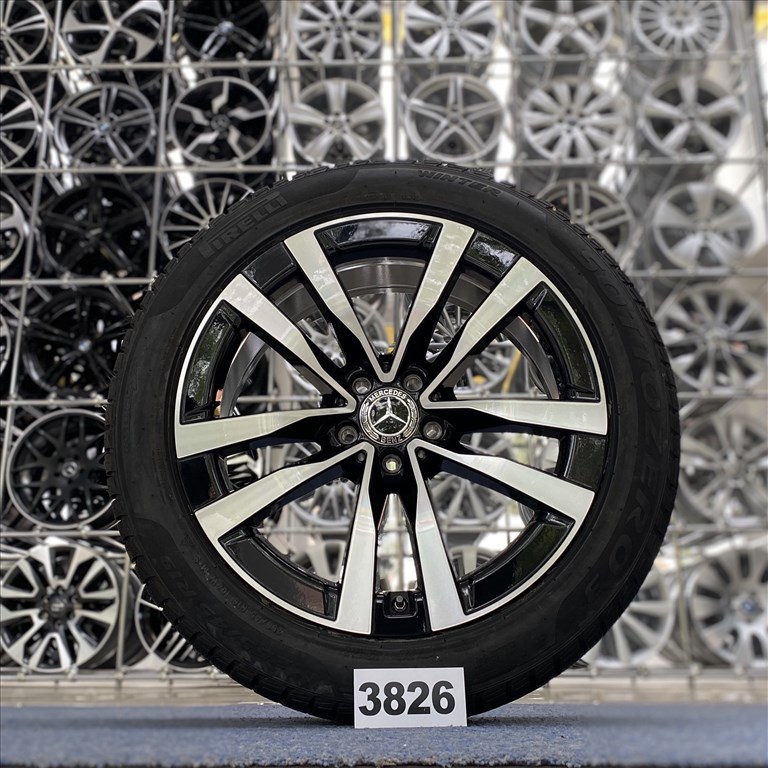 (3826) Mercedes 19 gyári alufelni felni, 5x112, 255/45 gumi, S W223 1. kép