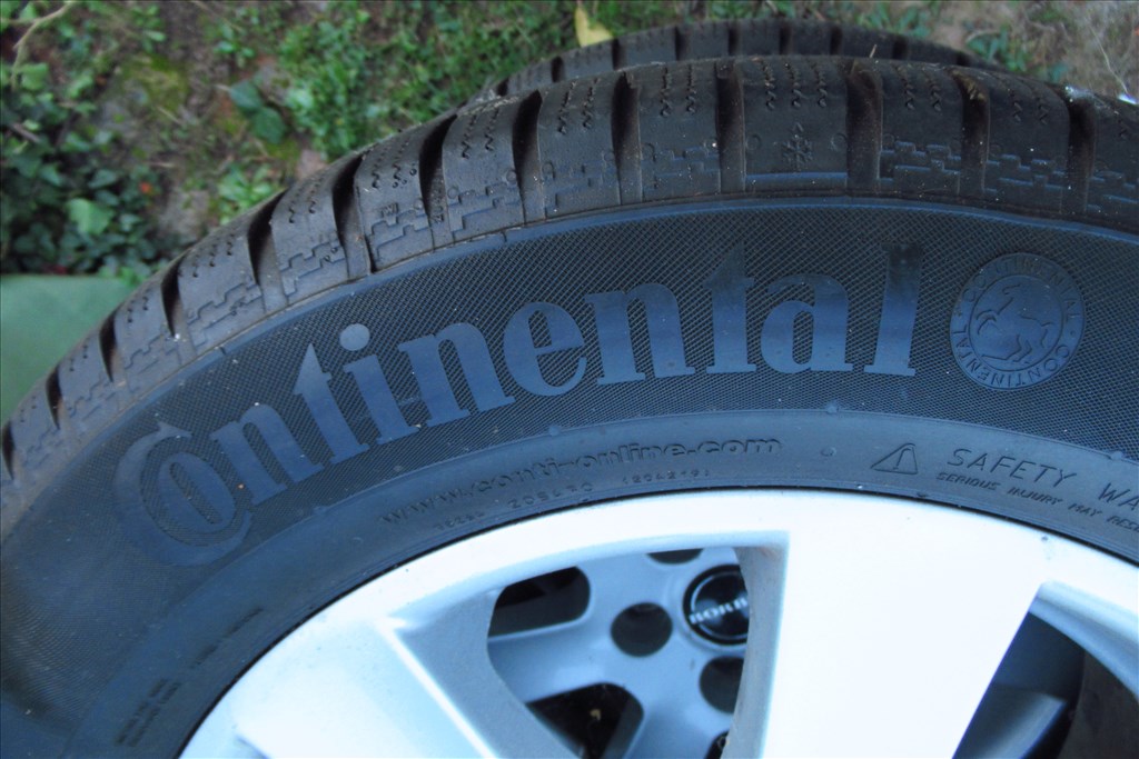  5x112 Borbet Alufelni  225/55 R16 Continental Téli gumi garnitúra  4. kép