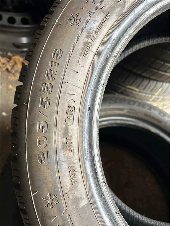  205/5516" újszerű Dunlop-GOOD YEAR téli 205/55R16, 205/55 R16, 4db 7. kép