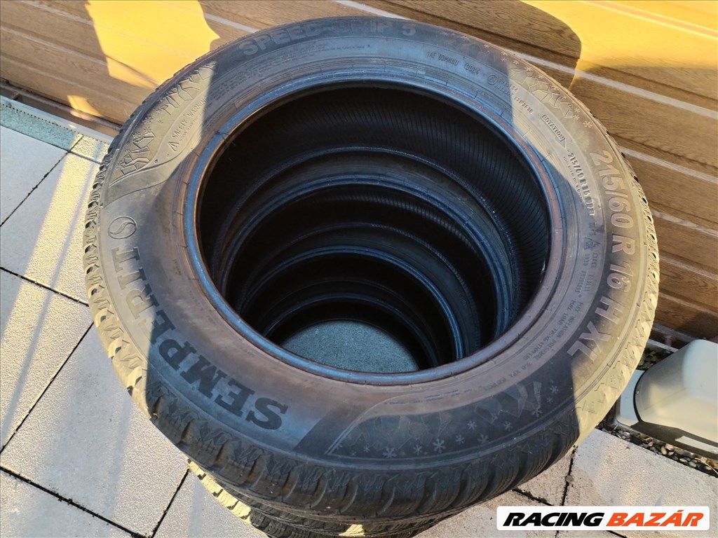  215/6016" újszerű Semperit téli gumi garnitura  2. kép