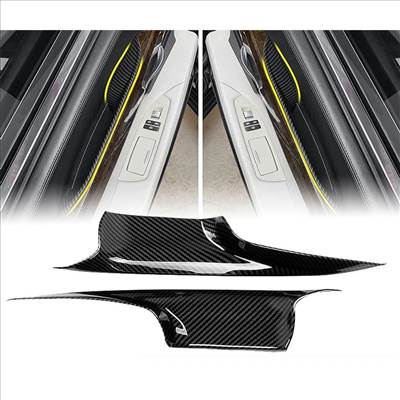 BMW F01 ajtóbehúzó, kapaszkodó burkolat carbon hátsó