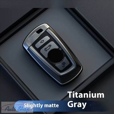 BMW Titán szürke Kiváló minőségű KULCS VÉDŐ , BURKOLAT , KULCSTOK F10,F20,F30,F25,X3,G20,G05,I4,G02,F48