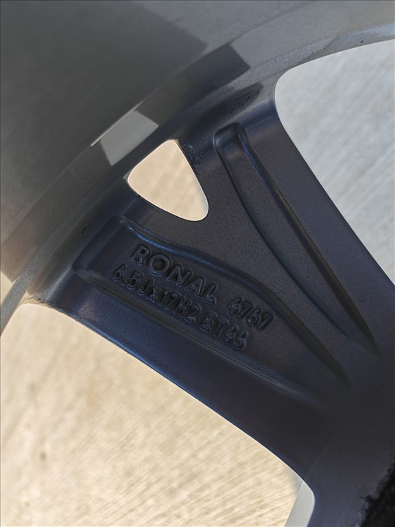 17" 5x112 Skoda "Lyra" Octavia 4 gyári alufelni szett téligumikkal! 5. kép