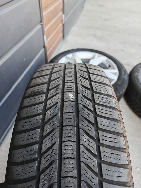 17" 5x112 Skoda "Lyra" Octavia 4 gyári alufelni szett téligumikkal! 8. kép