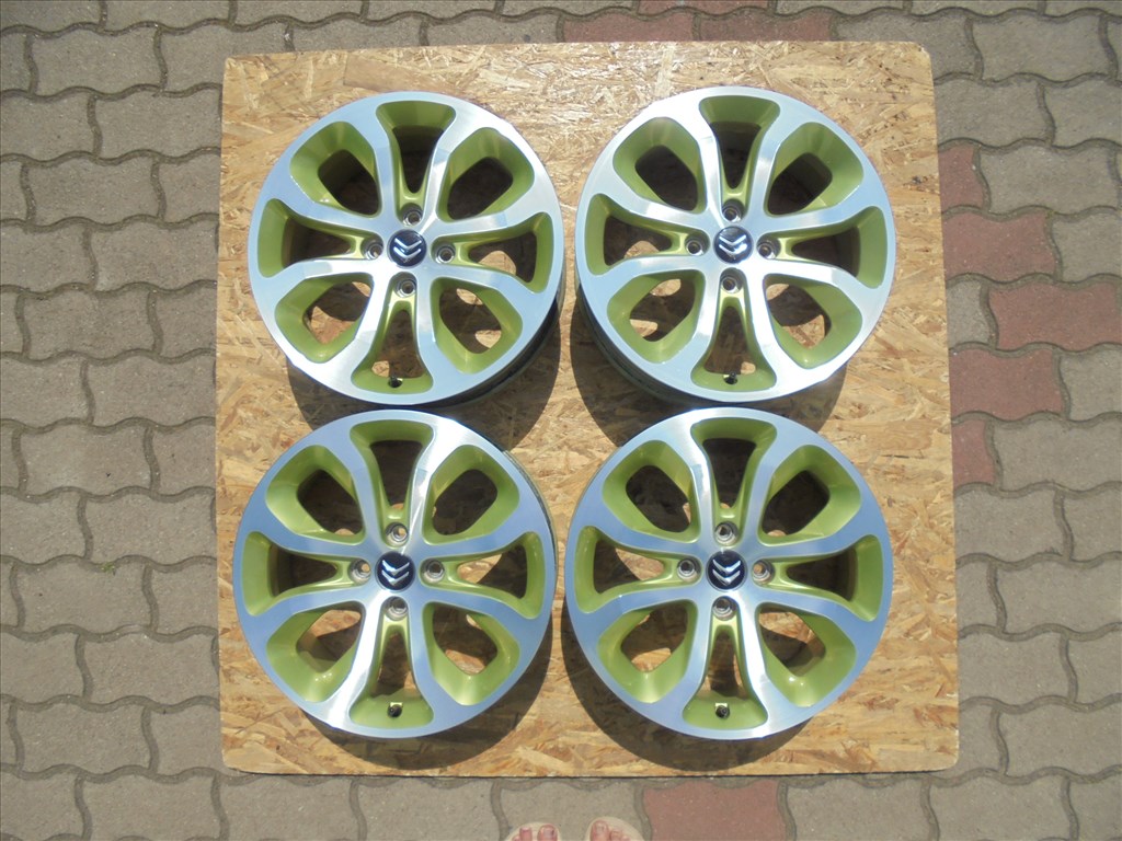 17-es Citroen 4 x 108-as gyári újszerű alufelni eladó 1. kép