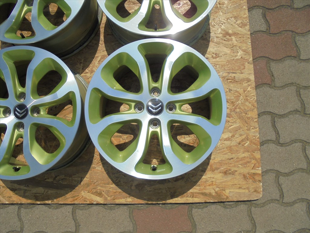17-es Citroen 4 x 108-as gyári újszerű alufelni eladó 5. kép