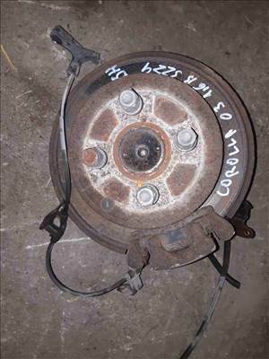 Toyota Corolla 00-06 Bal Hátsó Csonkállvány Kerékaggyal  Féknyereg  ABS Jeladó