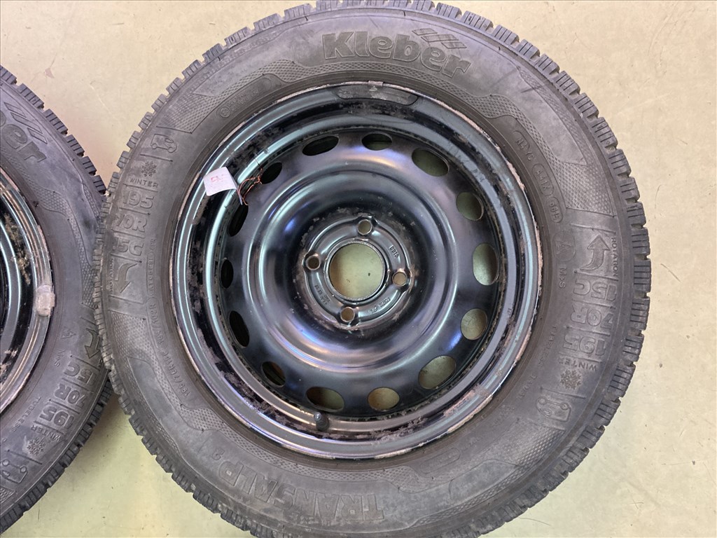  Citroen Berlingo, Peugeot Partner Téli Kerékszett. 6,5x15ET27, 4x108, 195/70R15C  4. kép