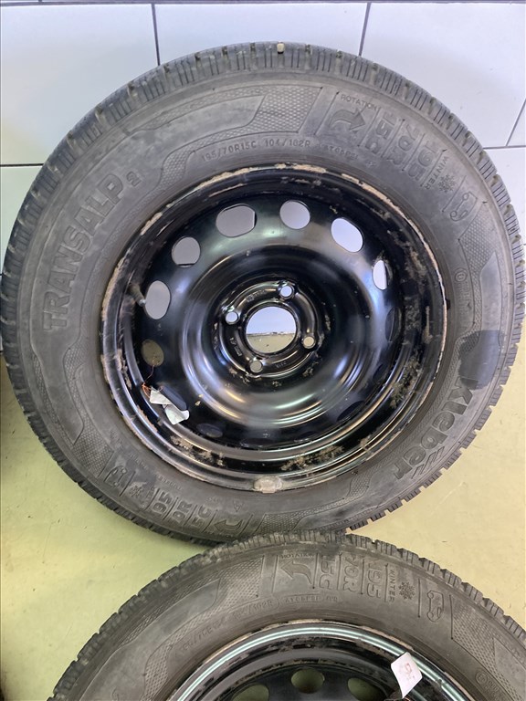  Citroen Berlingo, Peugeot Partner Téli Kerékszett. 6,5x15ET27, 4x108, 195/70R15C  5. kép