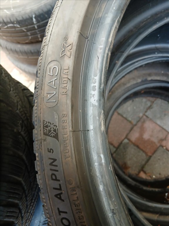  245/35R20 újszerű Michelin Alpin5 2021 téli gumi garnitúra!!! 3. kép