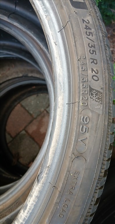  245/35R20 újszerű Michelin Alpin5 2021 téli gumi garnitúra!!! 5. kép