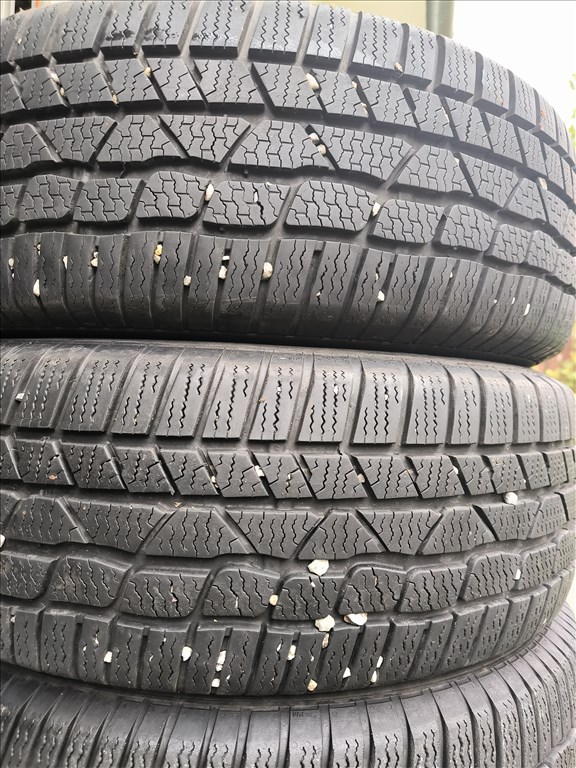  215/6017" 55e/4db használt Continental téli gumi gumi 7. kép