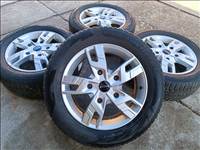 5x160 17" újszerű RONAL alufelni, rajta 235/55 R17 Falken téli gumi szenzor Ford Transit Custom