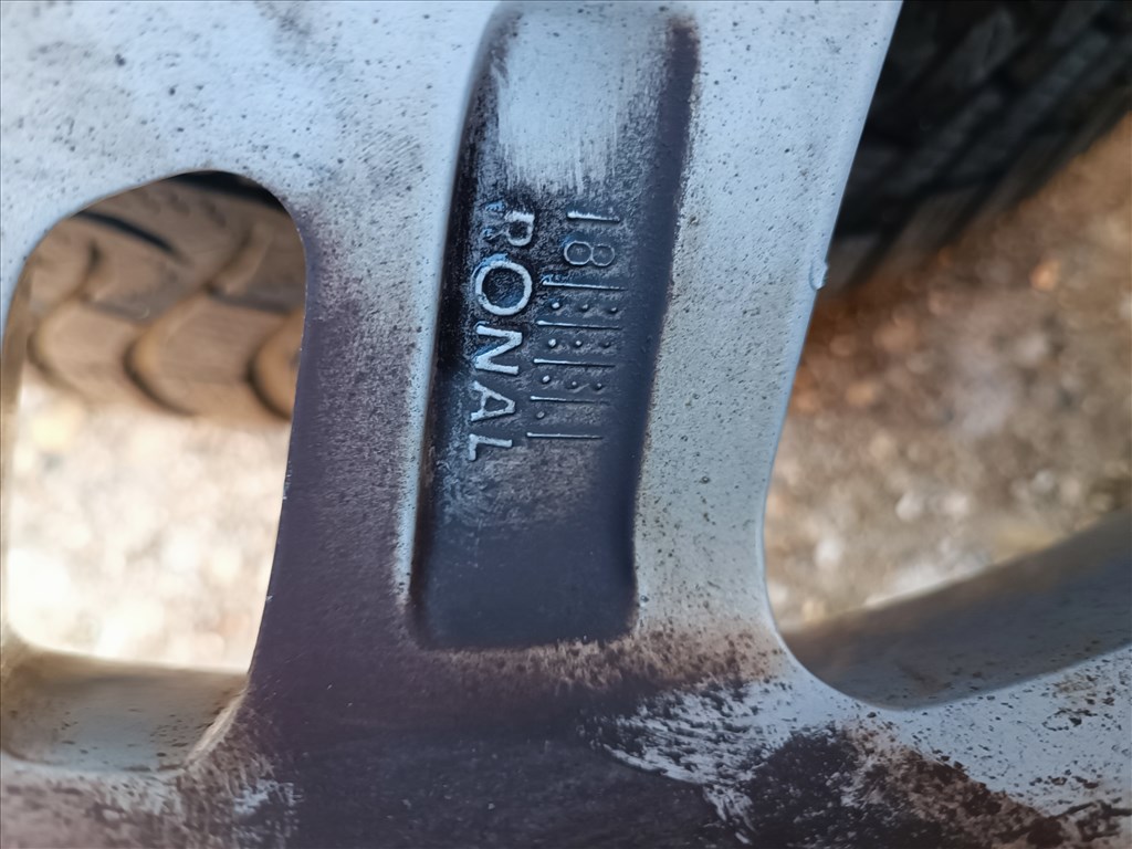  5x160 17" újszerű RONAL alufelni, rajta 235/55 R17 Falken téli gumi szenzor Ford Transit Custom 8. kép