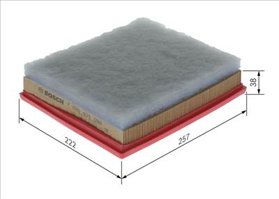 légszűrő BOSCH F 026 400 096 for FORD