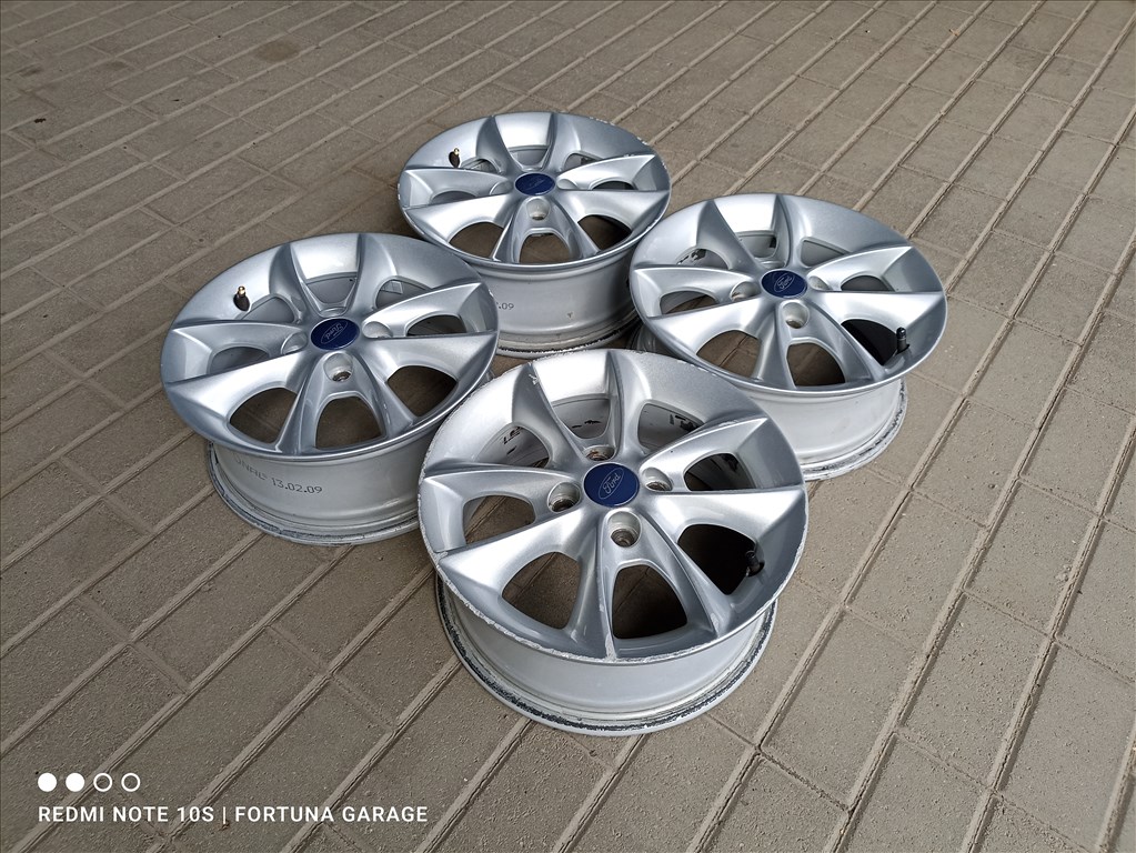 4x98 14" Ford használt alufelni garnitúra 2. kép