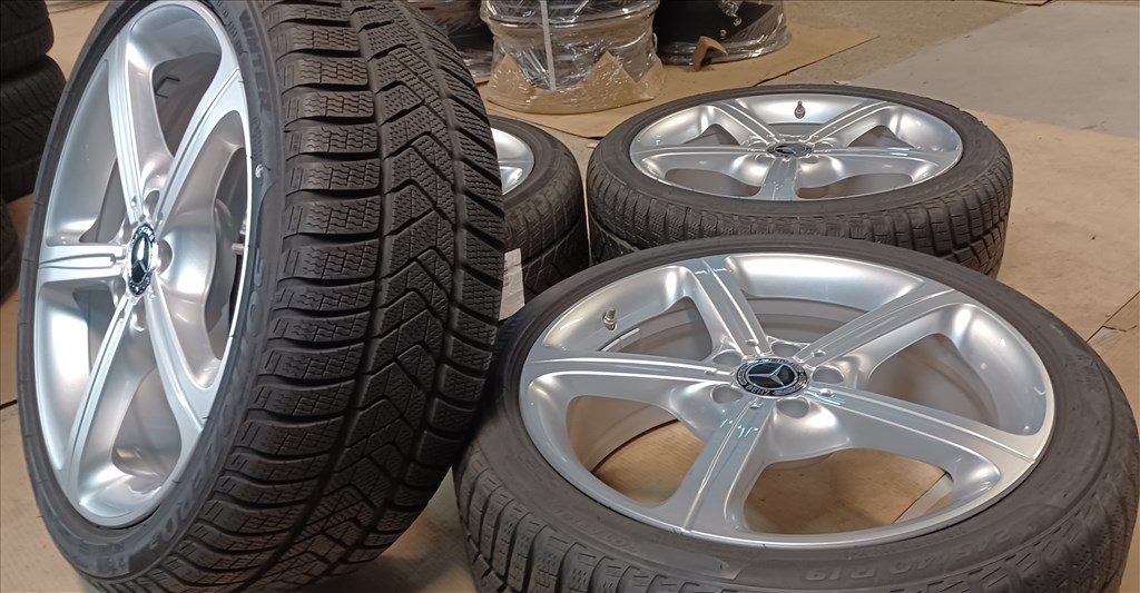 Mercedes W257 CLS 5x112 8x19 245/40 R19 téli gumikkal 4db 3. kép