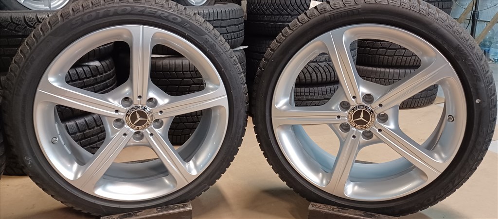 Mercedes W257 CLS 5x112 8x19 245/40 R19 téli gumikkal 4db 5. kép