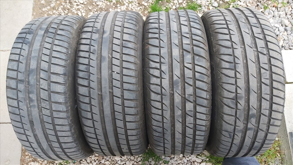  4x100 lyukosztású 15" használt Artec alufelni, rajta 195/50 használt Kormoran nyári gumi gumi  7. kép