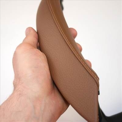 BMW X5 X6 (E70/E71) ajtóbehúzó, kapaszkodó belső+külső rész nyereg barna bal