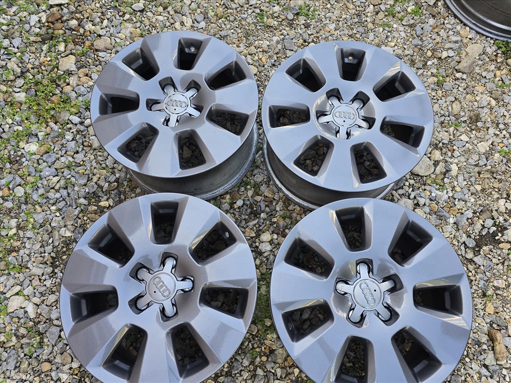  16-os, 5x112-es újszerű gyári Audi alufelni 2. kép