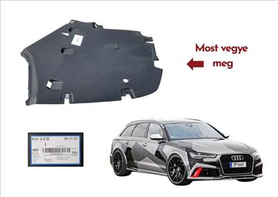 Audi A6 (C8 - 4K) hátsó alvázvédő  4k0825219