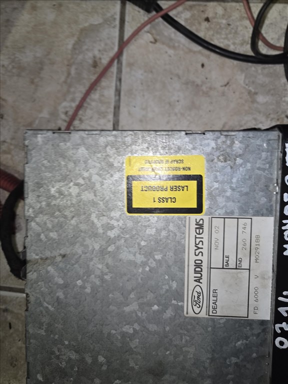 Ford Focus Mk1, Ford Mondeo Mk2, Ford Mondeo Mk3 Cd -és ràdiosmagno  2. kép