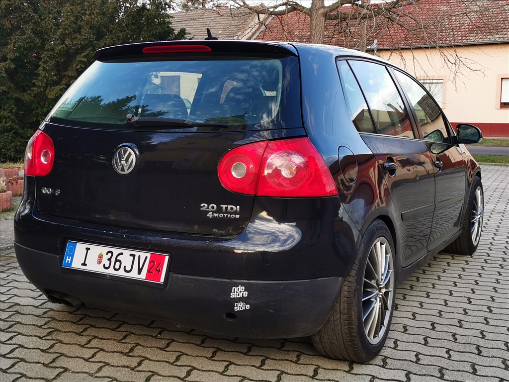 Eladó Volkswagen Golf 2.0 TDI 4Motion (1968 cm³, 140 PS) (A5 Typ 1K) 3. kép