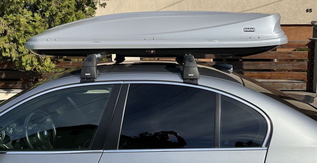 Gyári BMW tetőbox, síbox, tetőcsomagtartó (460 literes) 1. kép