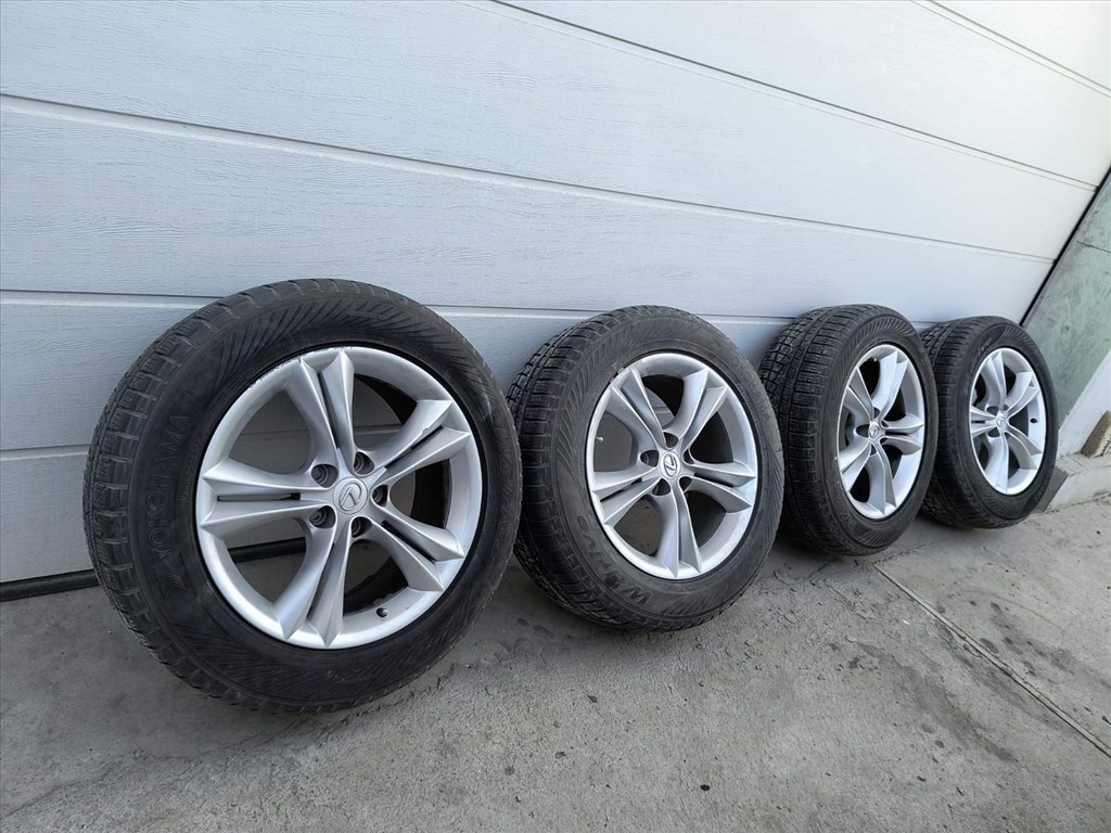 Lexus Rx komplett téli kerék, a kerekeket használtak 4. kép