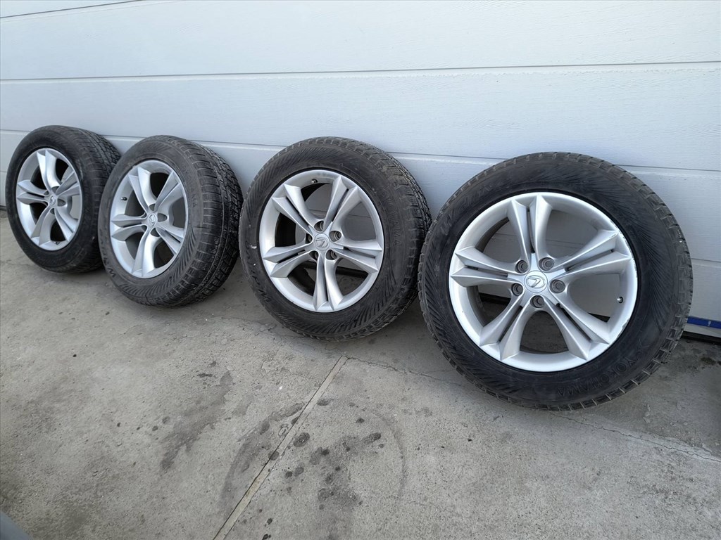 Lexus Rx komplett téli kerék, a kerekeket használtak 7. kép