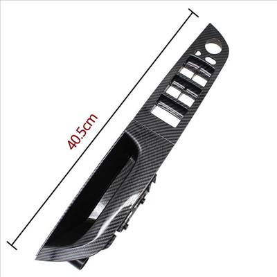 BMW E93 vezető (bal) oldali ajtóbehúzó, kapaszkodó + kapcsolókonzol Carbon mintás