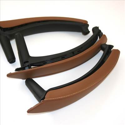 BMW X5 X6 (E70/E71) ajtóbehúzó, kapaszkodó belső+külső rész nyereg barna jobb