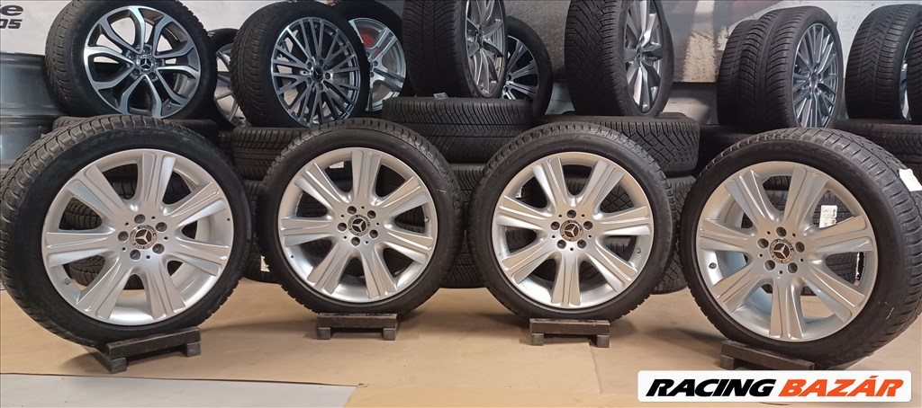 Mercedes W222 S 5x112 8,5x19 245/45 R19 téli gumikkal 4db 6. kép