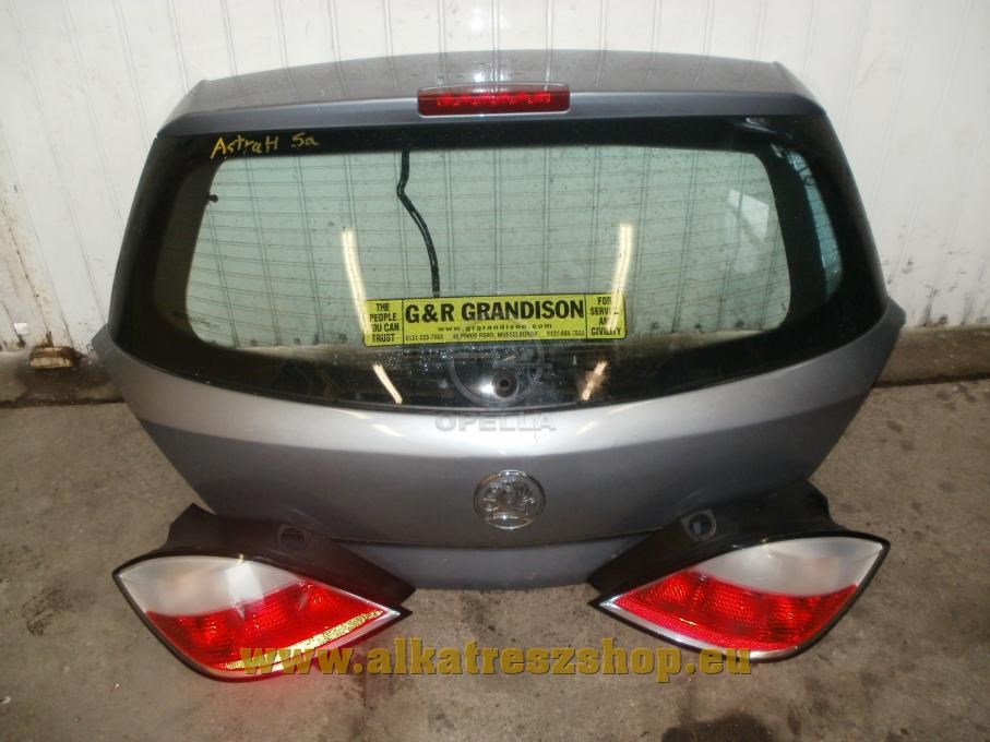 OPEL Astra H 5 ajtós csomagtérajtó ezüst 2. kép