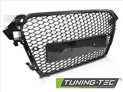 AUDI A4 B8 (12-15) FÉNYES FEKETE Tuning-Tec Hűtőrács