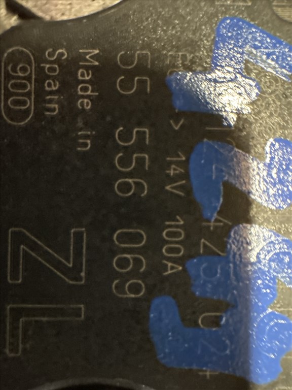 Opel Astra H 2004-2010 Generátor 1.4 z14xep 55556069 2. kép