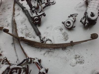 Renault Trafic I Jobb hátsó Rugó *1571*